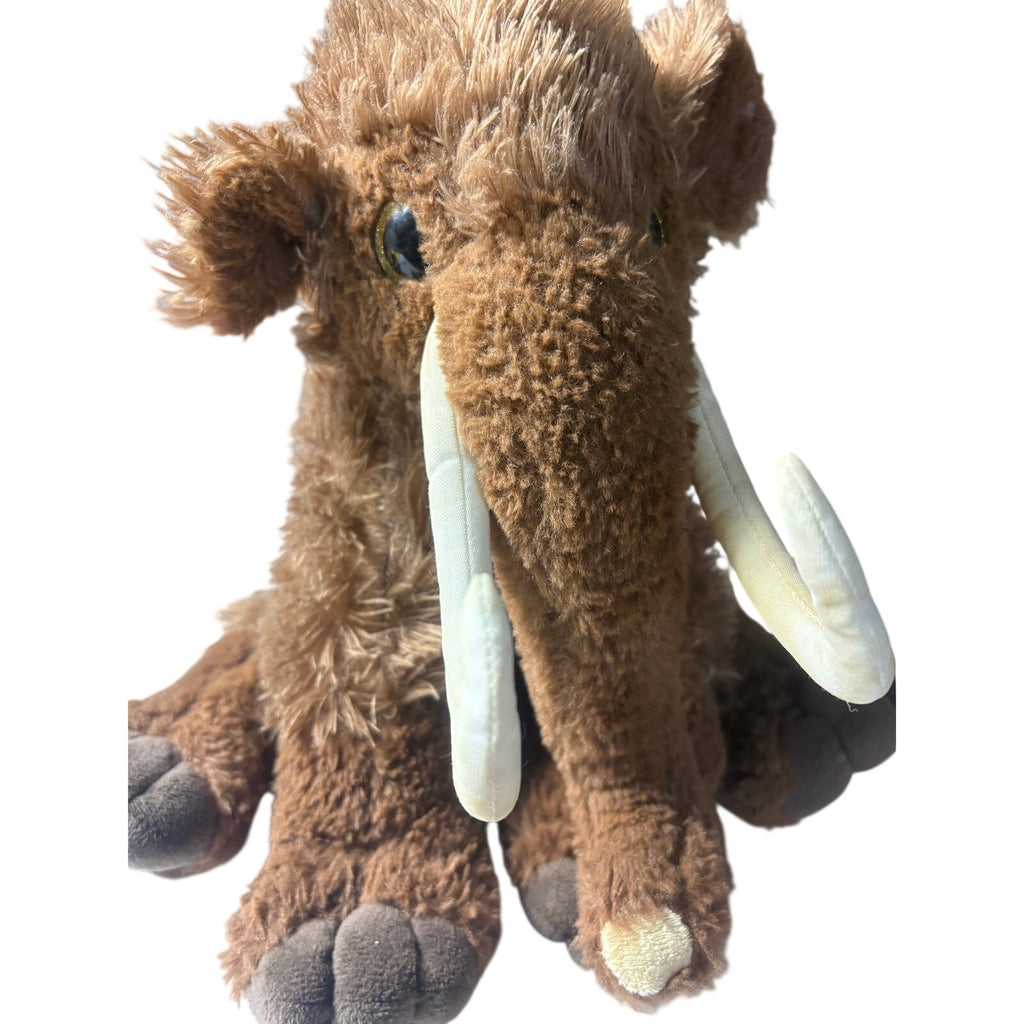 The Bear Factory Plush Stuffed Animal Mammoth Brown Cream Pre-Owned