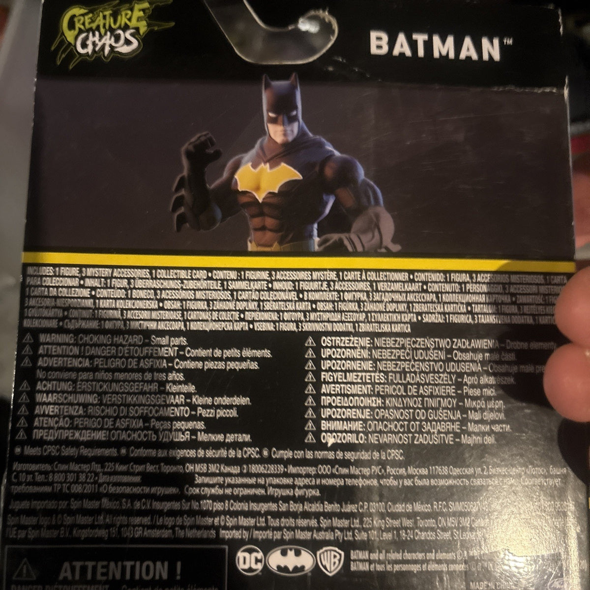 Spin Master DC 4" Action Figure 1st Edition - Batman #20122586 Target Exclusive