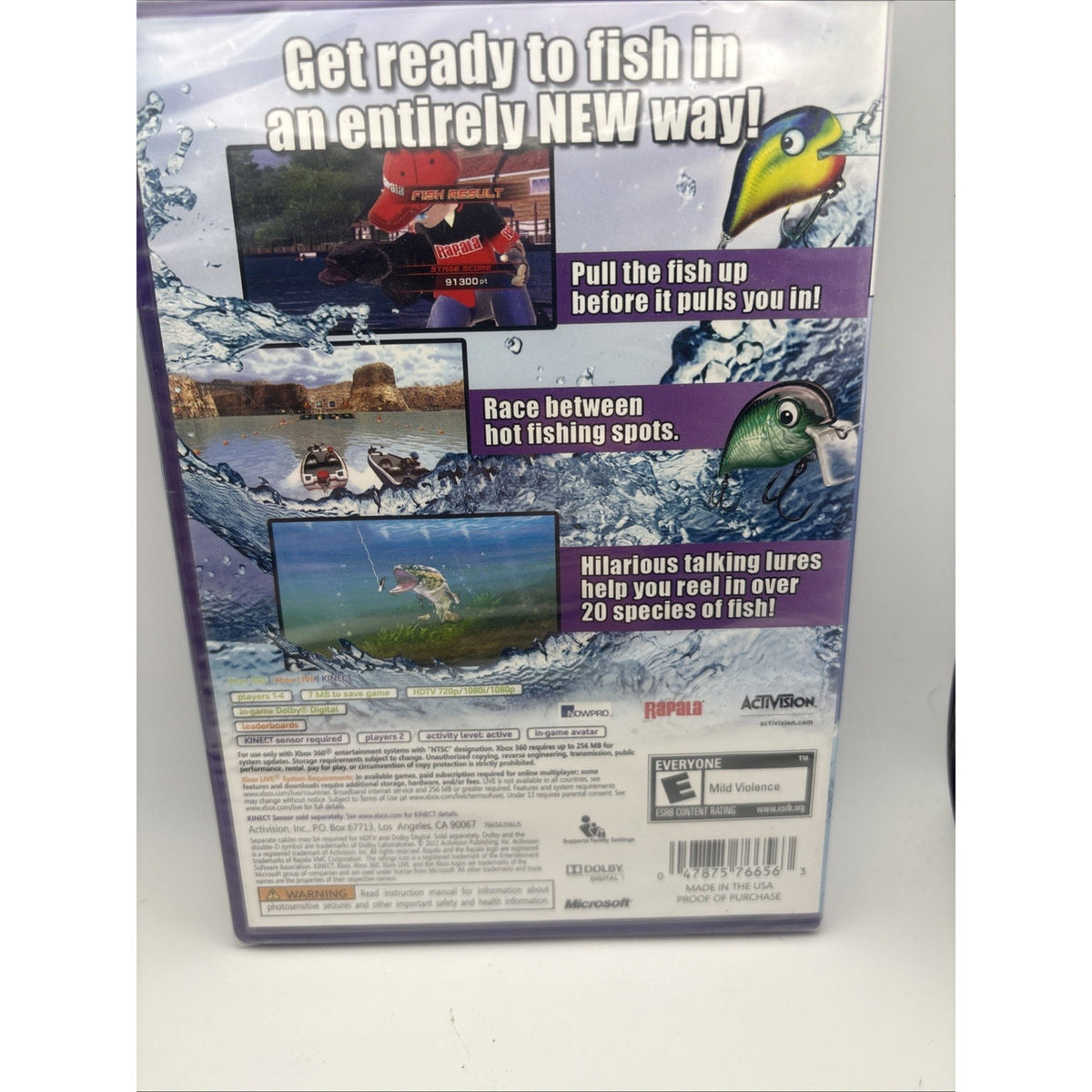 Rapala for Kinect (Microsoft Xbox 360, 2011)