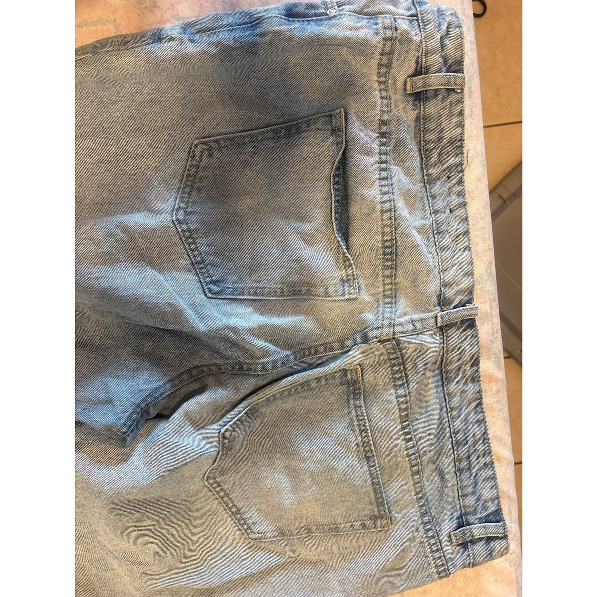 FASHIONNOVA Women's Jeans 16 Blue Denim Split Hem Casual Pants