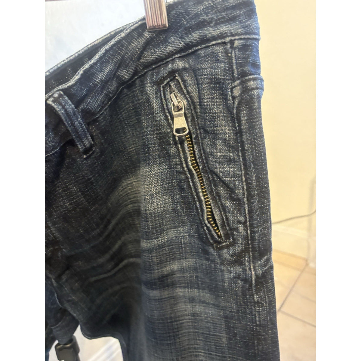 Cult of Individuality Greaser Moto Japanese Selvedge Jeans 40x34 650‑15B‑347B