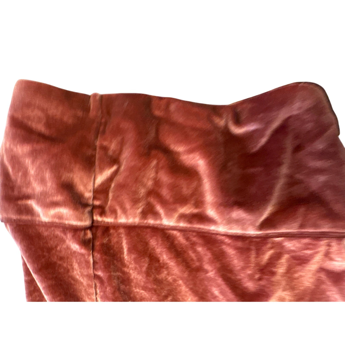North Style Women's Lounge Pants 1X Red Multicolor Velvet Comfortable