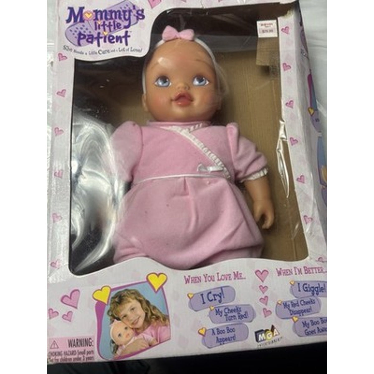 Mommys Little Patient Mommy's Doll MGA Rare Vintage 2003 In Box 14" used