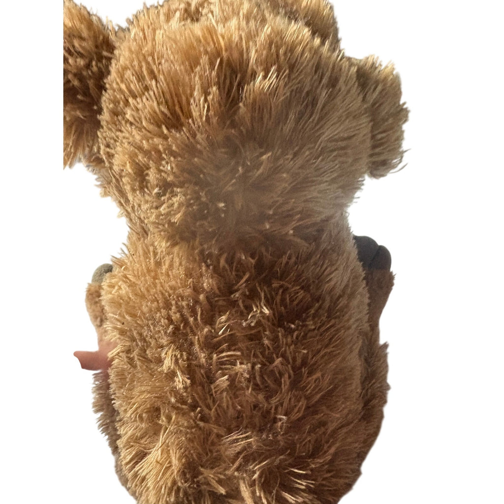 The Bear Factory Plush Stuffed Animal Mammoth Brown Cream Pre-Owned