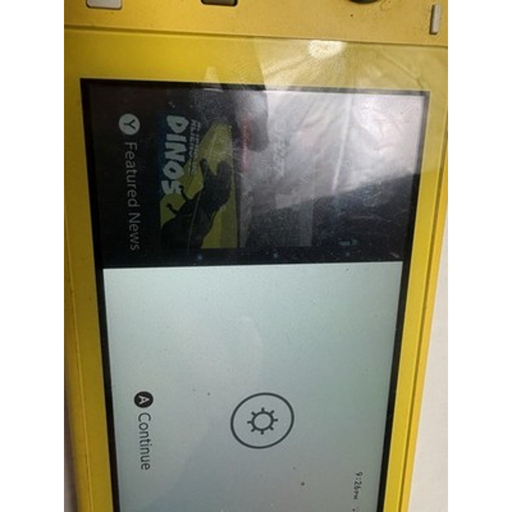 Nintendo Switch Lite Yellow Handheld Console 32Come With Charger And 32 Gb Card