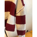 Arizona Jean Co Cropped Striped Hoodie Sweater Women