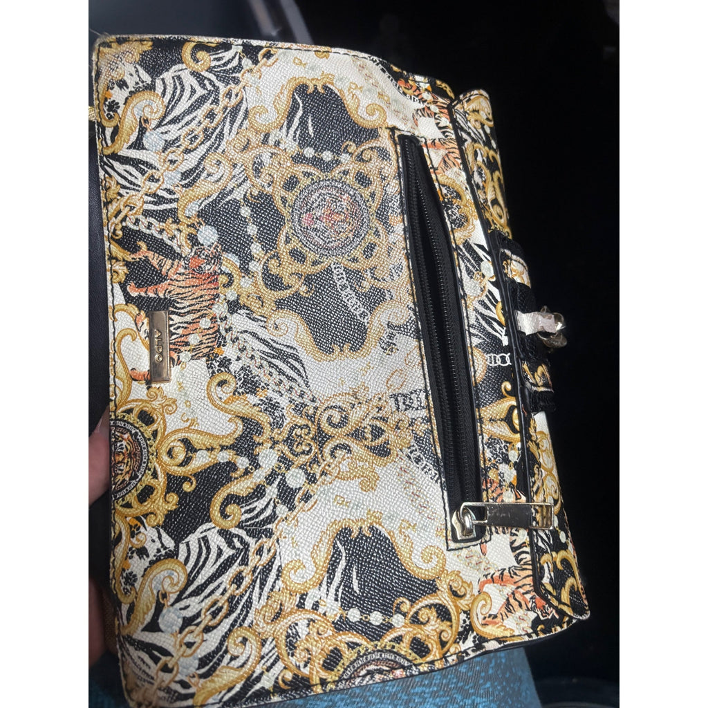 ALDO Women's Crossbody Bag with Baroque Print