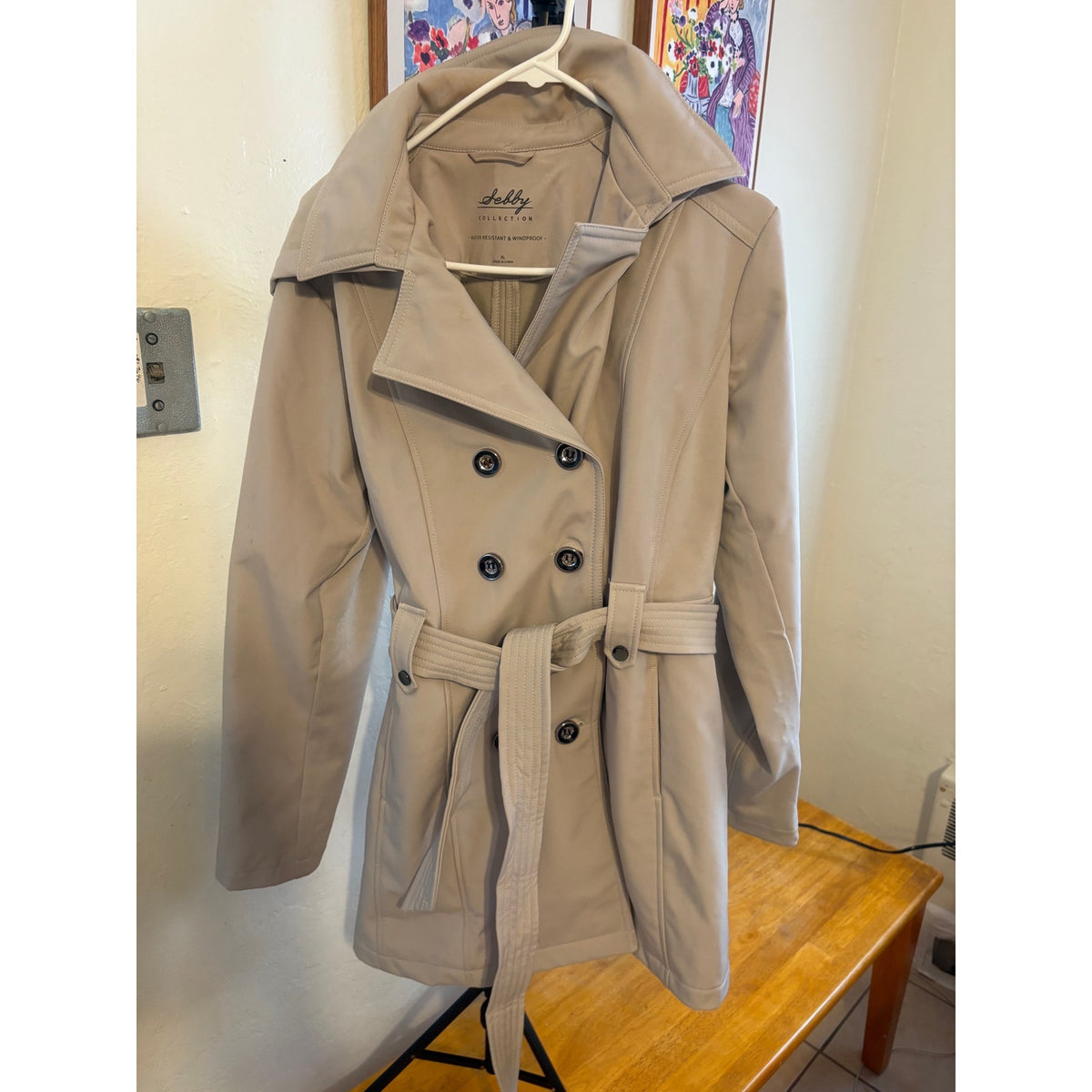 Sebby Collection Women's Trench Coat