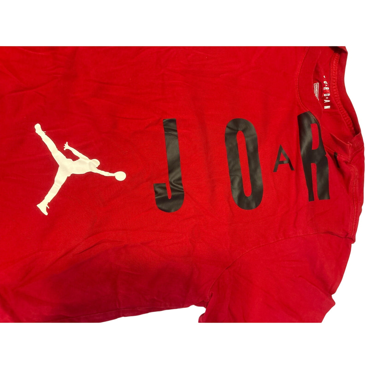 Jordan Jumpman Graphic Tee T-Shirt Men XL Red Black