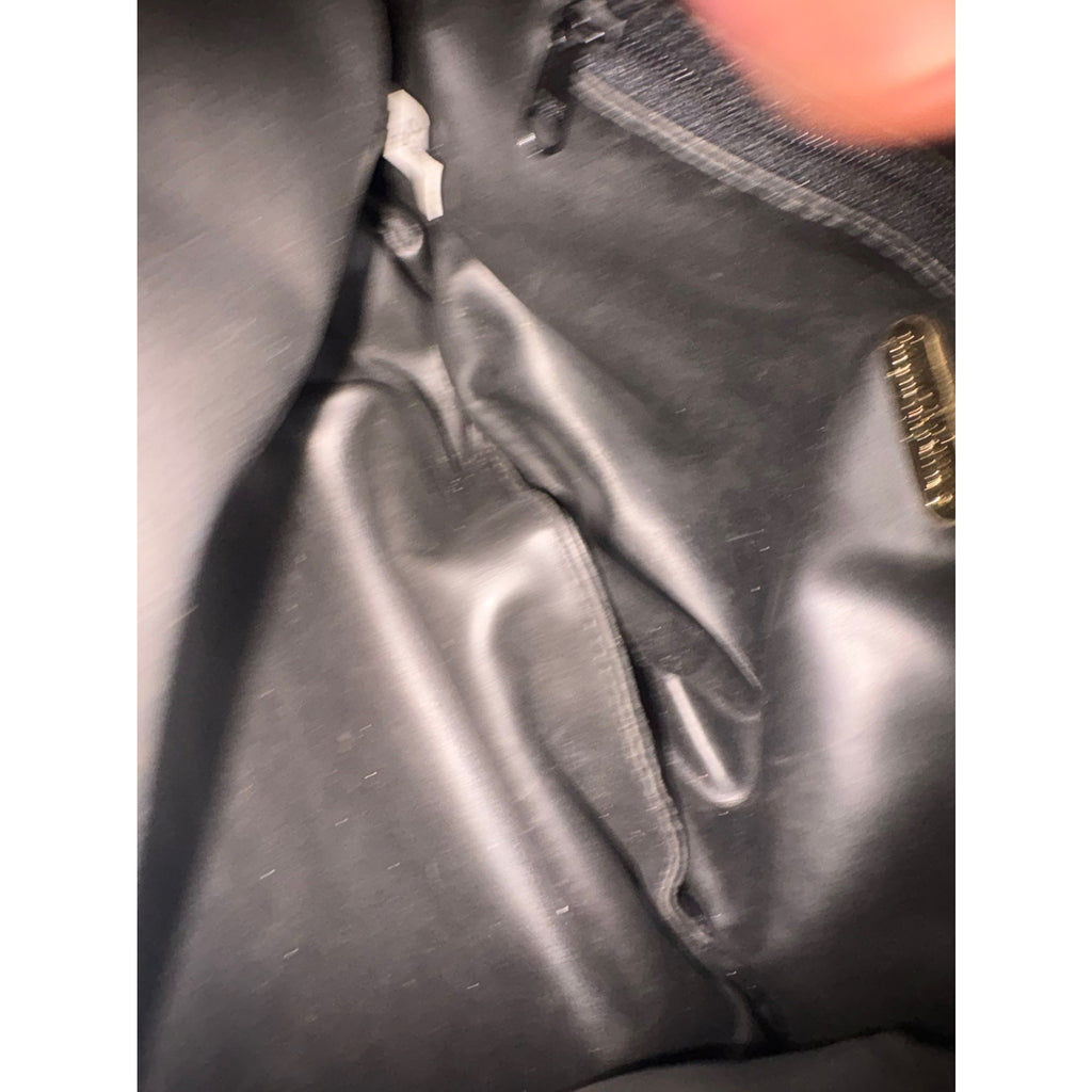 NAUTICA Leather Crossbody Shoulder Bag Women's Black Gold Hardware