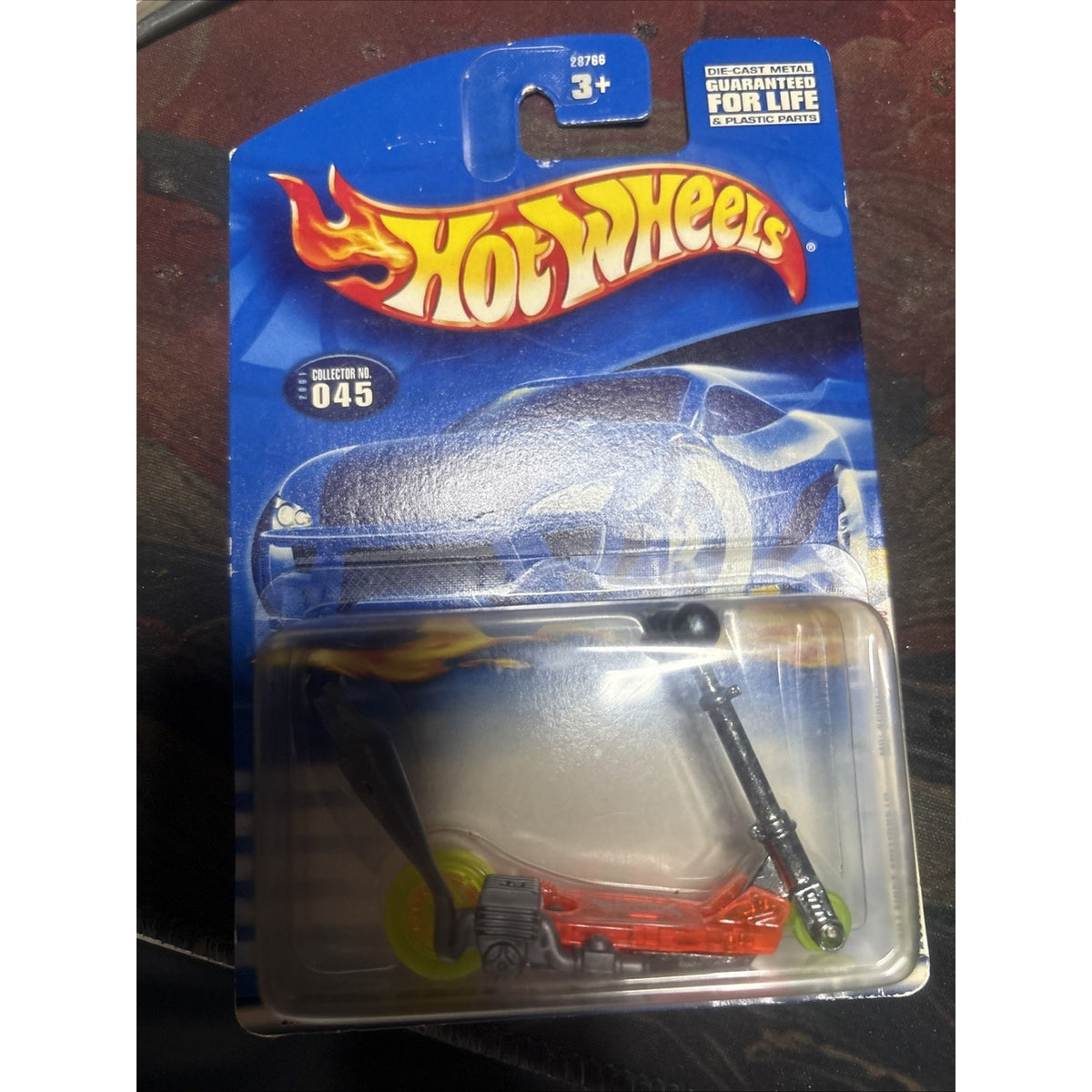 Hot Wheels 2001 First Editions Mo' Scoot #045 33/36 NEW Sealed (56)
