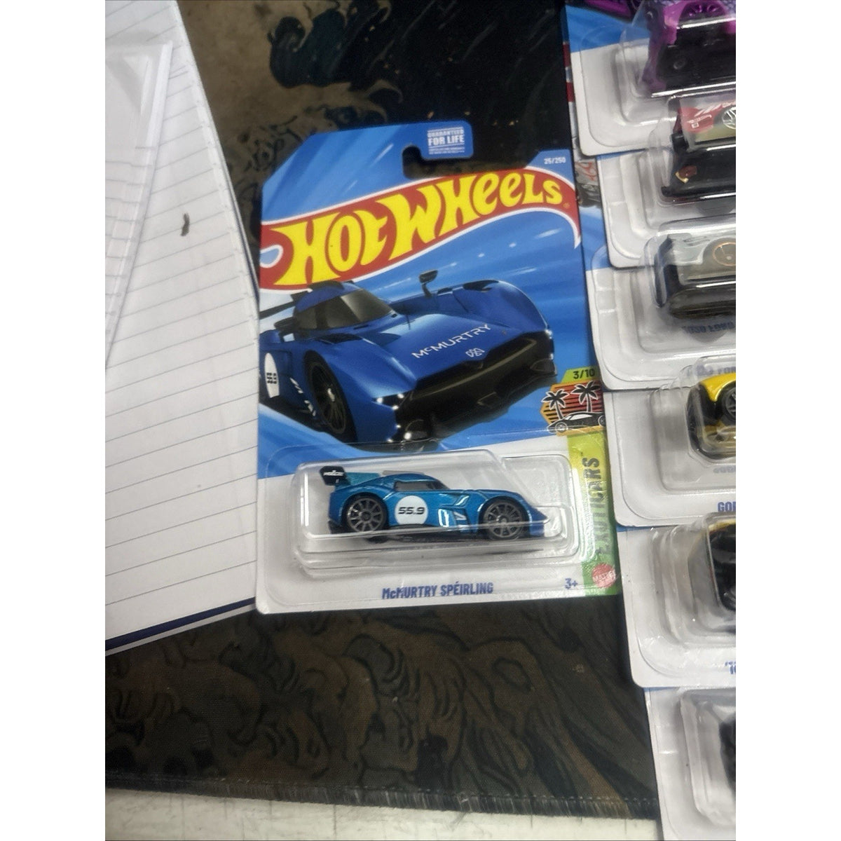 Hot Wheels McMurtry Speirling NEW International Case Blue
