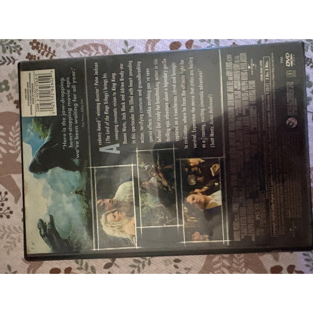 King Kong DVD Action Movie 2006