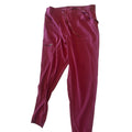 ADAR Scrub Pants Women XL Tall Athletic Utility Black/Red
