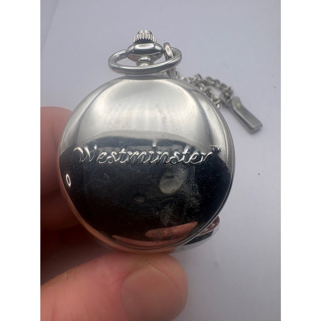 Westminster Wolf Pocket Watch Vintage Unisex Accessories